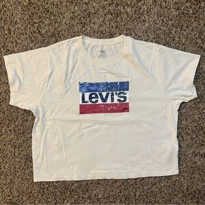 Levi’s Limited Edition Sequin Cropped Tee